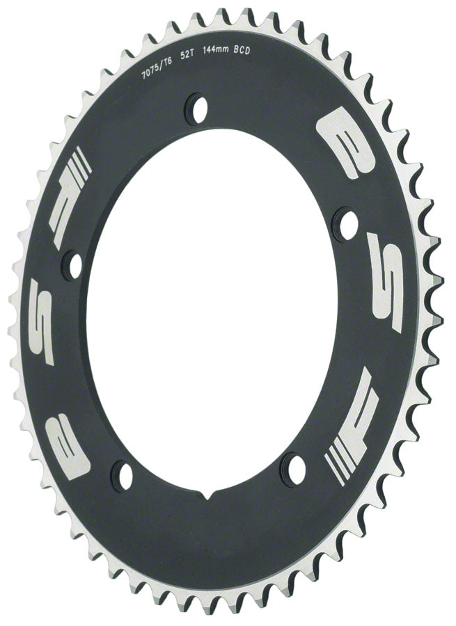 Load image into Gallery viewer, Full Speed Ahead Pro Track 46t x144mm Black Chainring 1/2"x1/8"