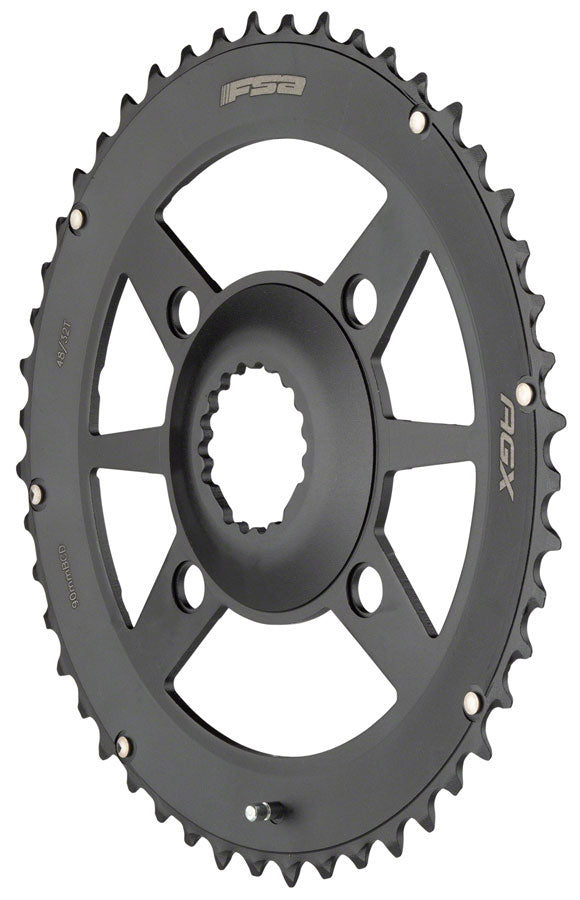 Load image into Gallery viewer, Full Speed Ahead Gossamer AGX Direct Mount Chainring - 48t Black