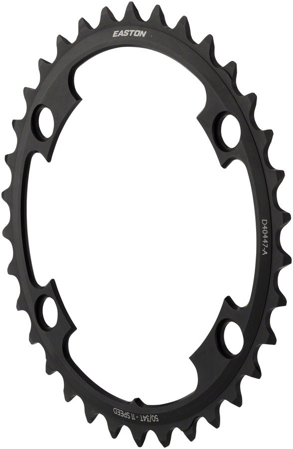 Load image into Gallery viewer, Easton Asymmetric Chainring: 4-Bolt 11-Speed 39t Black