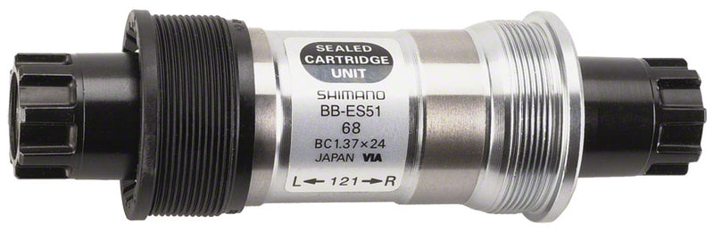 Load image into Gallery viewer, Shimano ES51 68 x 121mm Octalink V2 Spline English Bottom Bracket