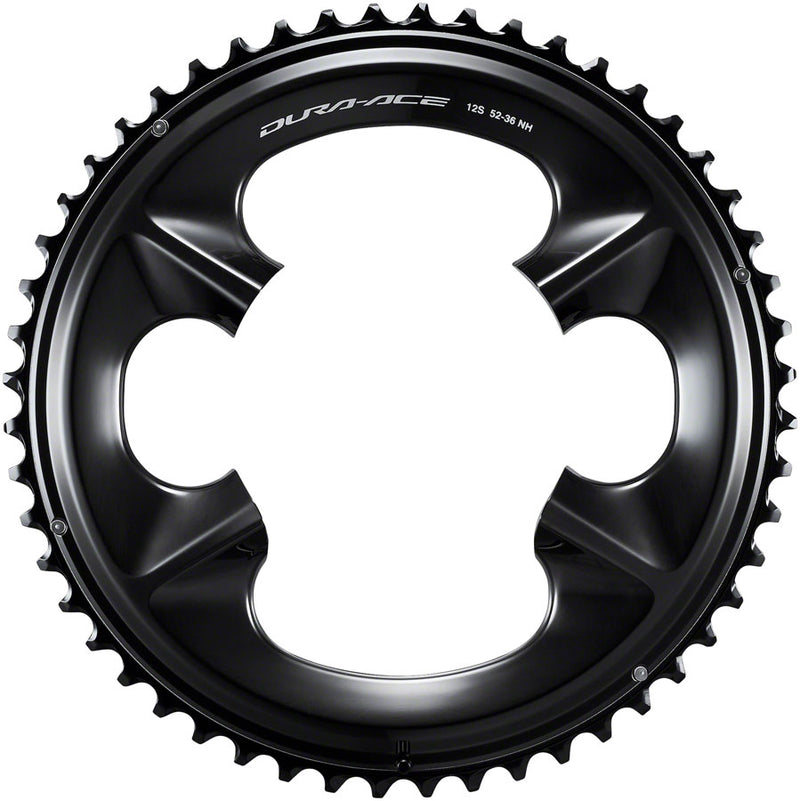 Load image into Gallery viewer, Shimano Dura-Ace FC-R9200 12-Speed Chainring - 52t Asymmetric 110 BCD BLK NH
