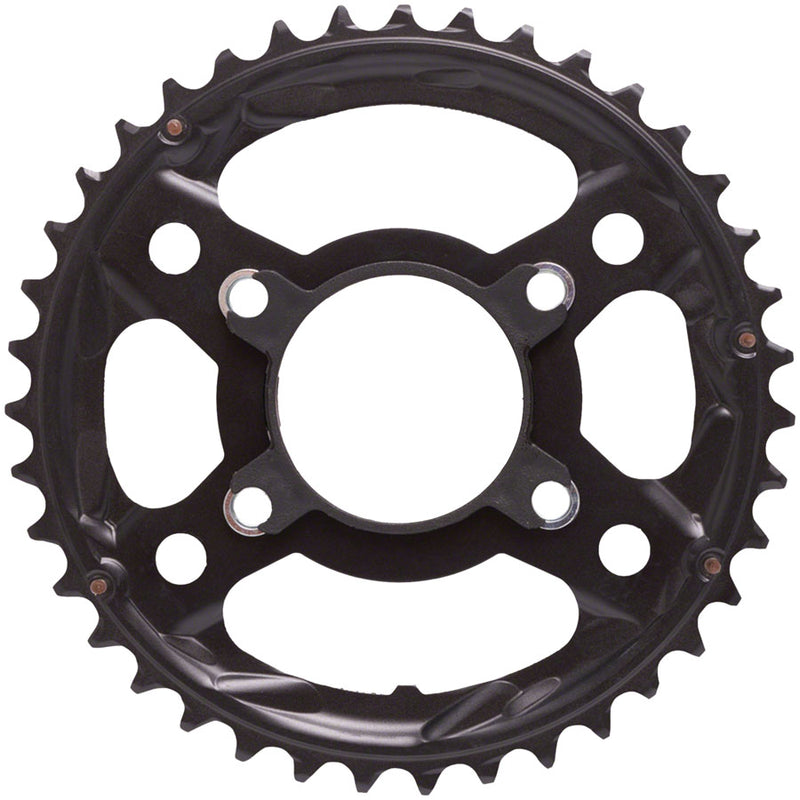 Load image into Gallery viewer, Shimano Tiagra FC-4703 10-Speed Chainring - 39t Asymmetric 110/74 BCD BLK Nut Holder