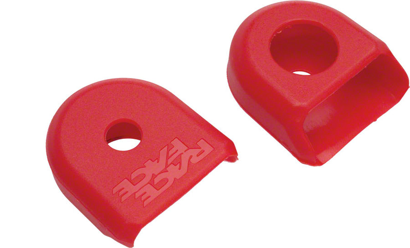 Load image into Gallery viewer, RaceFace Crank Boots: For Carbon Cranks 2-Pack Red