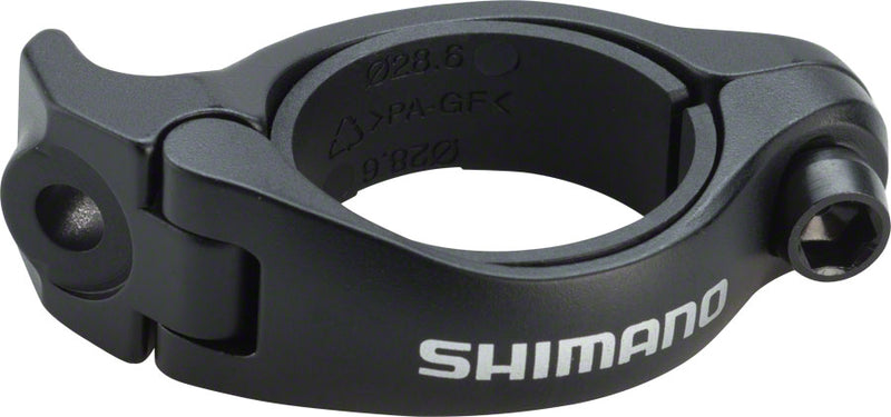 Load image into Gallery viewer, Shimano Dura-Ace FD-R9150 Di2 Front Derailleur Braze-on Adaptor 28.6/31.8mm