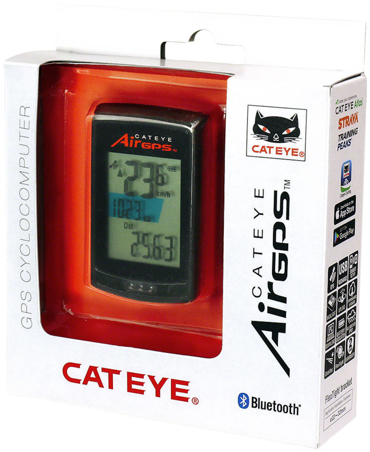 Load image into Gallery viewer, CatEye AirGPS Cycling Computer - Black
