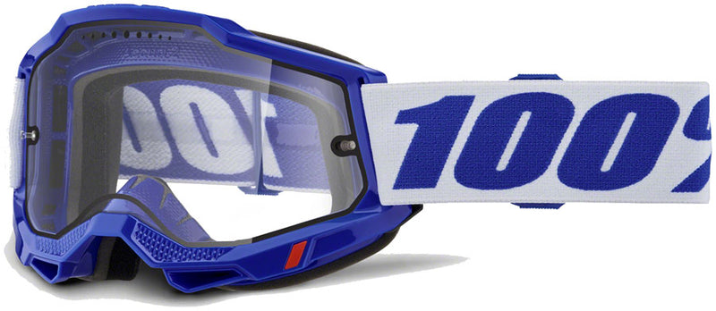 Load image into Gallery viewer, 100% Accuri 2 Enduro MTB Goggles - Blue/Clear