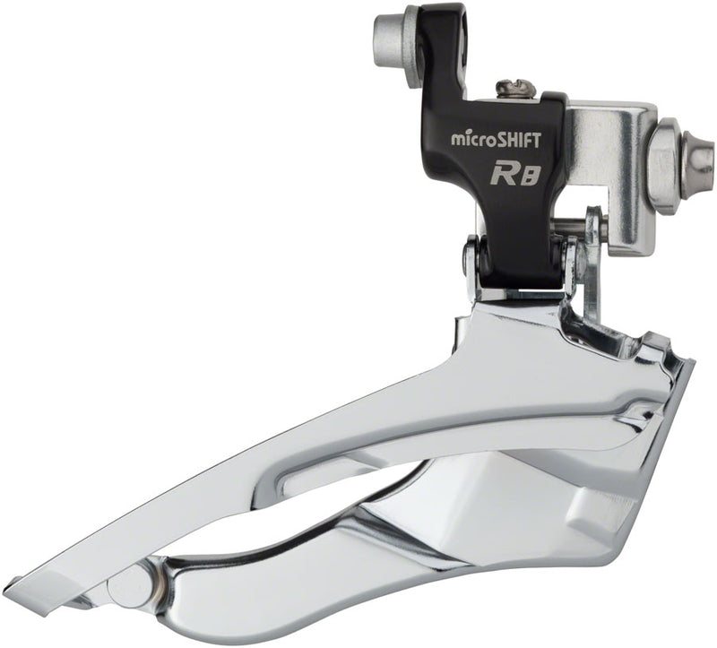 Load image into Gallery viewer, microSHIFT R8 Front Derailleur 7/8-Speed Triple 50/39/30T Braze-On Shimano Compatible