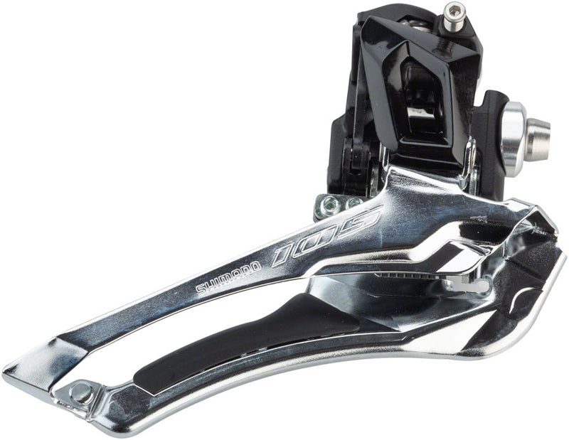 Load image into Gallery viewer, Shimano 105 FD-R7000-FL Front Derailleur - 11-Speed Double Braze-On Down-Swing BLK