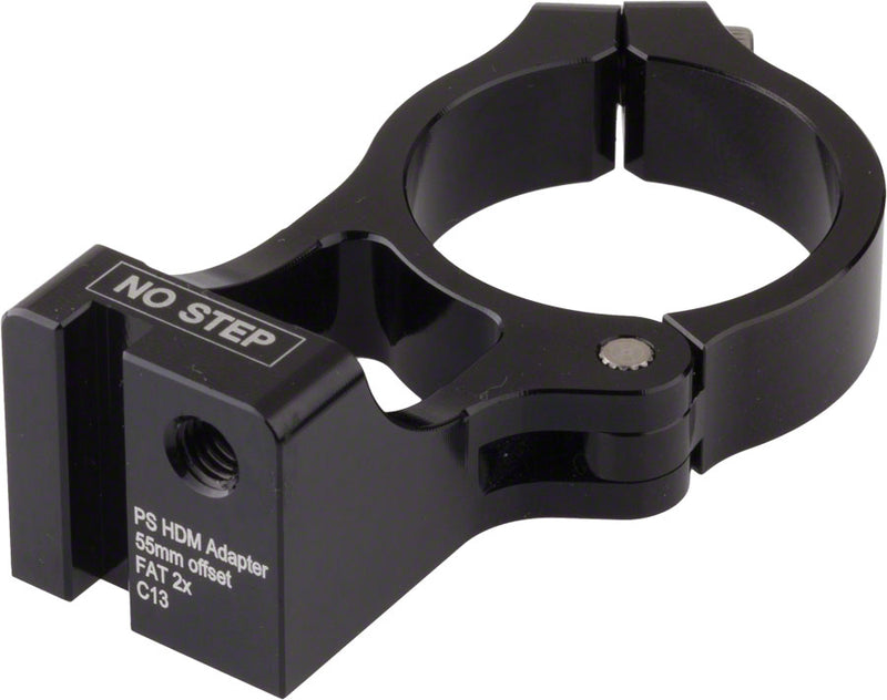 Load image into Gallery viewer, Problem Solvers Direct Mount Adaptor 55mm offset 100mm BB 34.9mm clamp w/shims 31.8/28.6