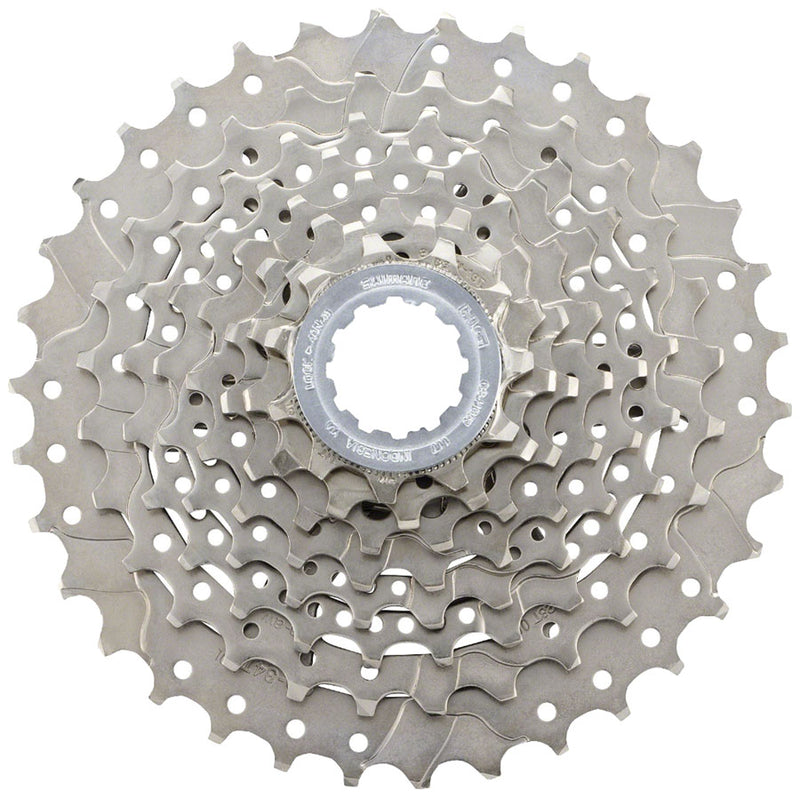 Load image into Gallery viewer, Shimano Claris CS-HG50 Cassette - 8 Speed 11-34t Silver Nickel Plated