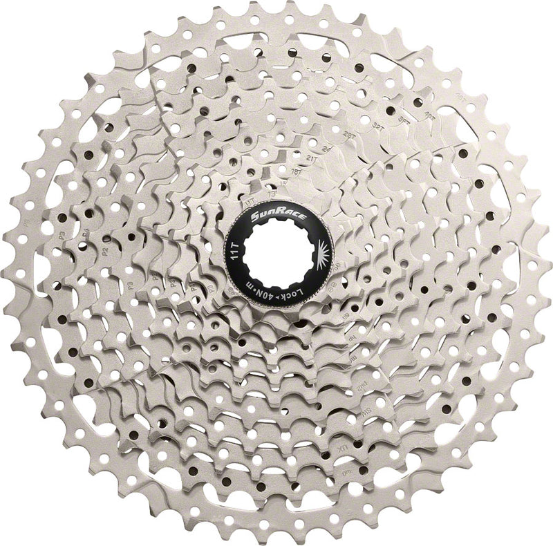 Load image into Gallery viewer, SunRace MS8 Cassette - 11 Speed 11-46t Silver