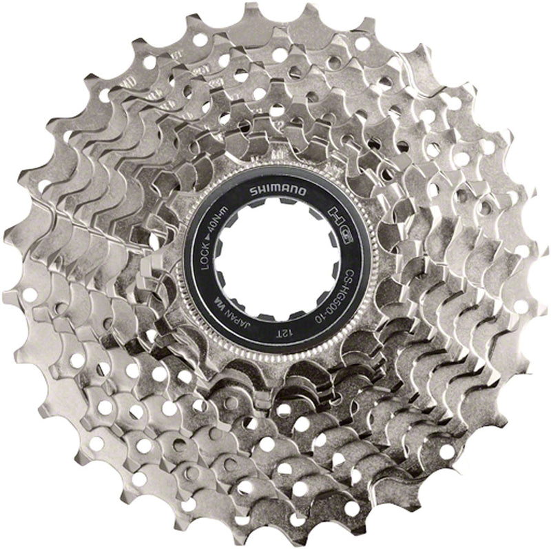 Load image into Gallery viewer, Shimano CS-HG500 Cassette - 10-Speed 11-34t Silver