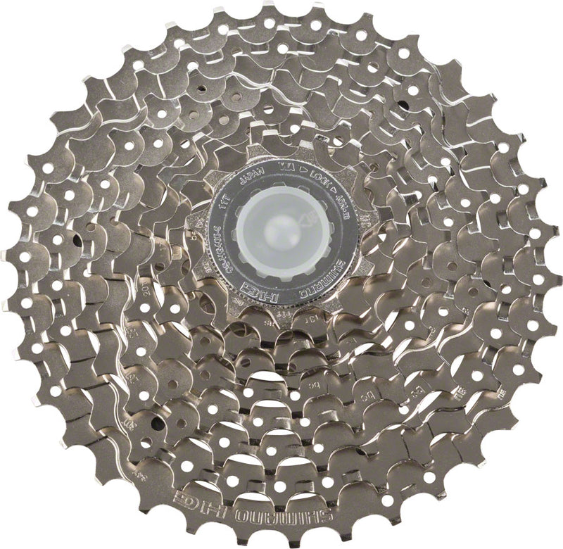Load image into Gallery viewer, Shimano Alivio CS-HG400 Cassette - 9 Speed 11-32t Silver Nickel Plated