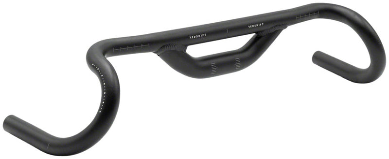 Load image into Gallery viewer, Redshift Sports Top Shelf Road Drop Handlebar - Aluminum 31.8mm 44cm 50mm Rise BLK