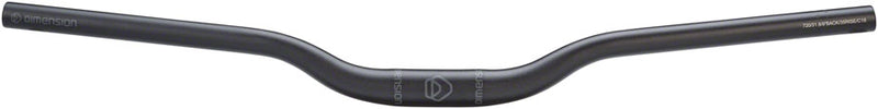 Load image into Gallery viewer, MSW Mountain Handlebar: 35mm Rise 31.8 720mm wide Black