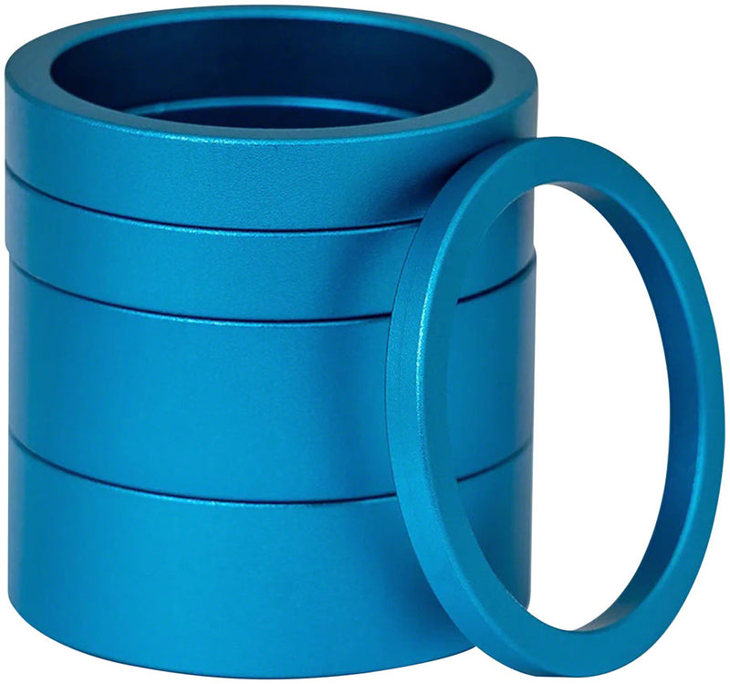 Load image into Gallery viewer, Chris King Headset Spacer Kit 2 - Alloy 1-1/8" Turquoise