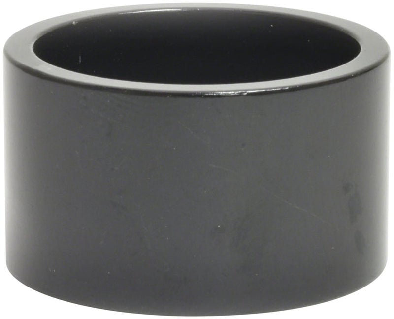 Load image into Gallery viewer, Wheels Manufacturing Aluminum Headset Spacer - 1-1/8" 20mm Black 1-each