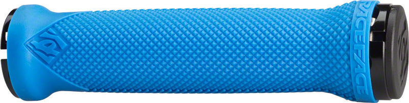 Load image into Gallery viewer, RaceFace Lovehandle Grips - Blue Lock-On