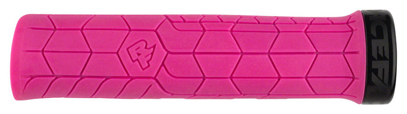 Load image into Gallery viewer, RaceFace Getta Grips - Magenta Lock-On 30mm
