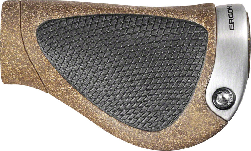 Load image into Gallery viewer, Ergon GP1 BioKork Grips - Lock-On Twistshift Large Black/Tan