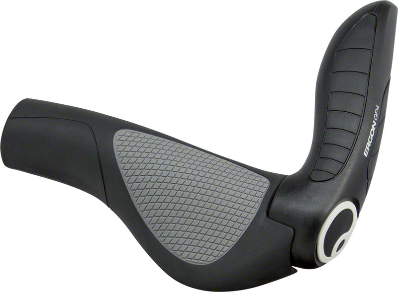 Load image into Gallery viewer, Ergon GP4 Grips - Black/Gray Lock-On Small