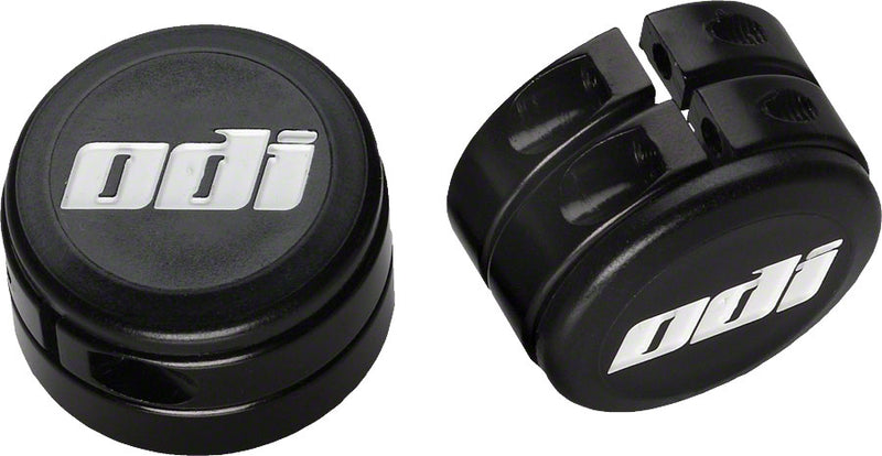 Load image into Gallery viewer, ODI Lock Jaw clamps w/ Snap caps Black set/4