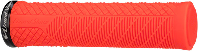 Load image into Gallery viewer, Lizard Skins Charger Evo Grips - Fire Red Lock-On