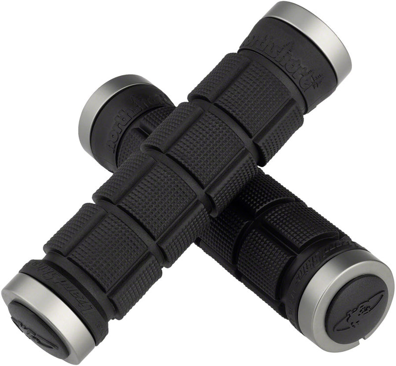 Load image into Gallery viewer, Lizard Skins Northshore Lock On Grips - Black Lock-On