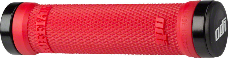 Load image into Gallery viewer, ODI Ruffian Grips - Bright Red Lock-On