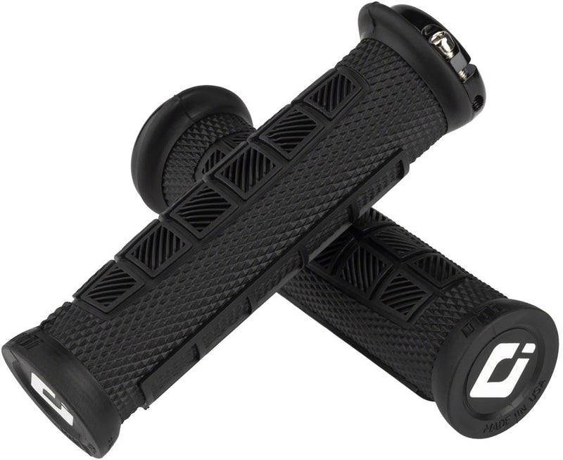 Load image into Gallery viewer, ODI Elite Pro Grips - Black Lock-On