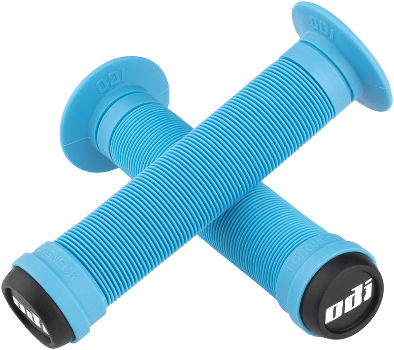 Load image into Gallery viewer, ODI Longneck ST Grips - Aqua Flange