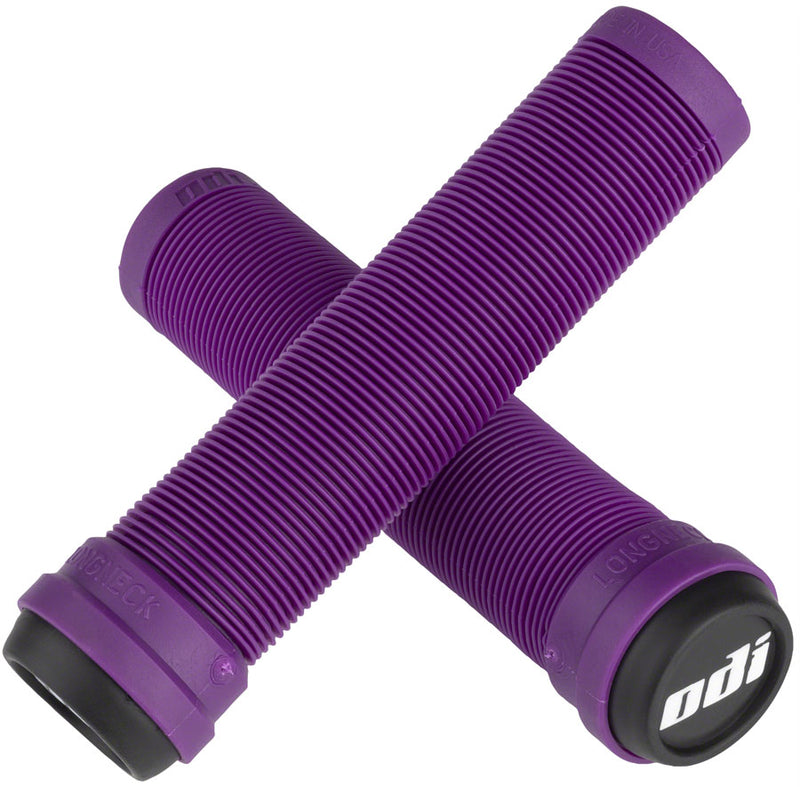 Load image into Gallery viewer, ODI Flangeless Longneck Grips - Purple