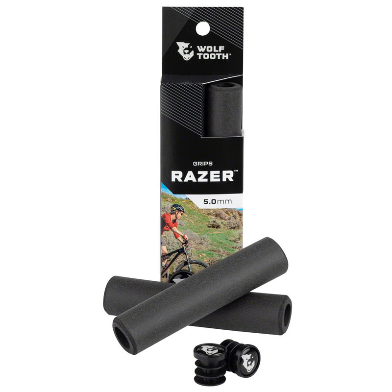 Load image into Gallery viewer, Wolf Tooth Razer Grips - Black