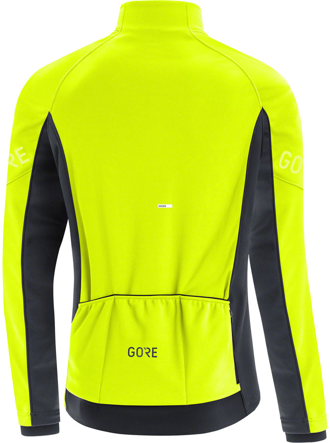 Load image into Gallery viewer, GORE C3 GORE-TEX INFINIUM Thermo Jacket - Neon Yellow/Black Mens Large
