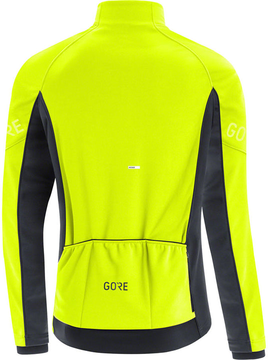 GORE C3 GORE-TEX INFINIUM Thermo Jacket - Neon Yellow/Black Mens Large