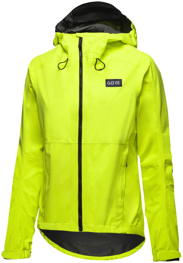Load image into Gallery viewer, GORE Endure Jacket - Neon Yellow Large/12-14 Womens

