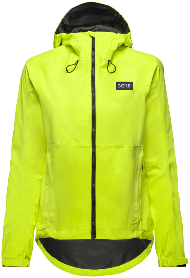 Load image into Gallery viewer, GORE Endure Jacket - Neon Yellow Large/12-14 Womens
