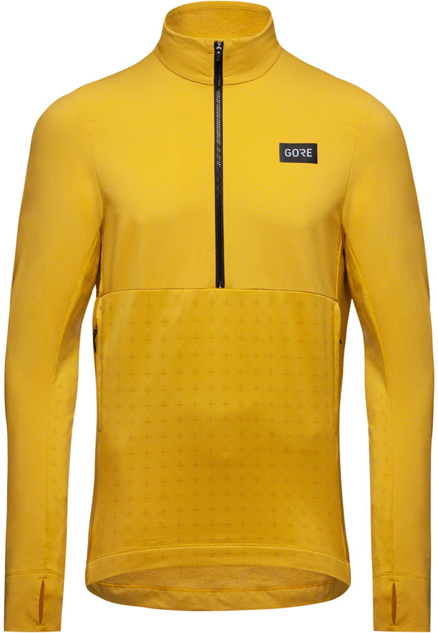 Load image into Gallery viewer, Gorewear Trail KPR Hybrid 1/2-Zip Jersey - Uniform Sand Men's Small