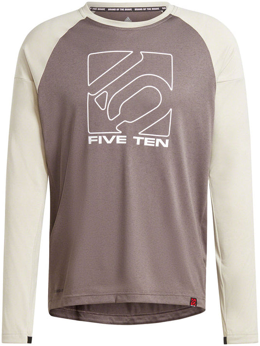 Five Ten Long Sleeve Jersey - Charcoal/Gray Mens Large