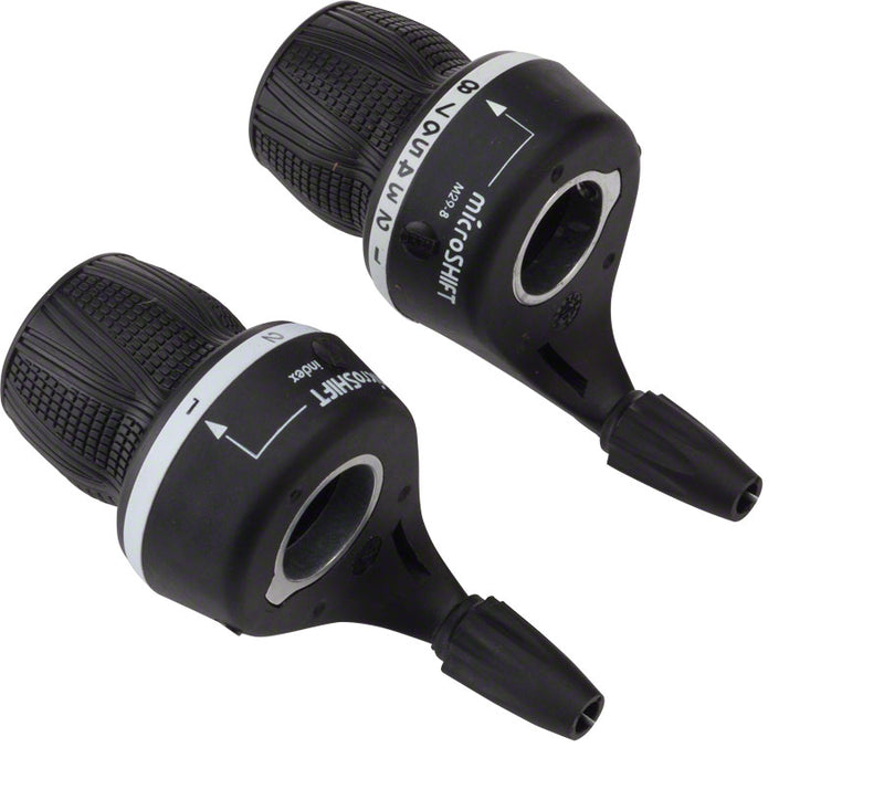 Load image into Gallery viewer, microSHIFT MS29-8 Twist Shifter Set 8-Speed Triple Shimano Compatible