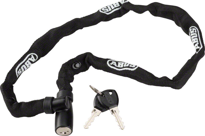 Load image into Gallery viewer, ABUS Keyed Web Chain Lock 1500: 60/4mm Black
