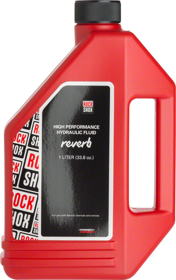 Load image into Gallery viewer, RockShox Reverb Hydraulic Fluid 1 Liter Bottle Reverb/Sprint Remote