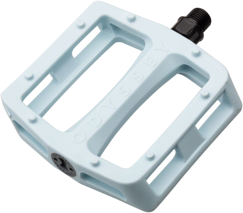 Load image into Gallery viewer, Odyssey Grandstand V2 PC Pedals - Platform Composite/Plastic 9/16" Sky Blue