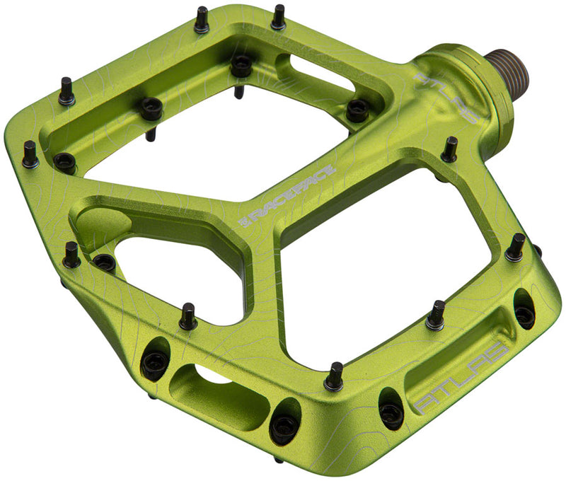 Load image into Gallery viewer, RaceFace Atlas Pedals - Platform Aluminum 9/16" Green