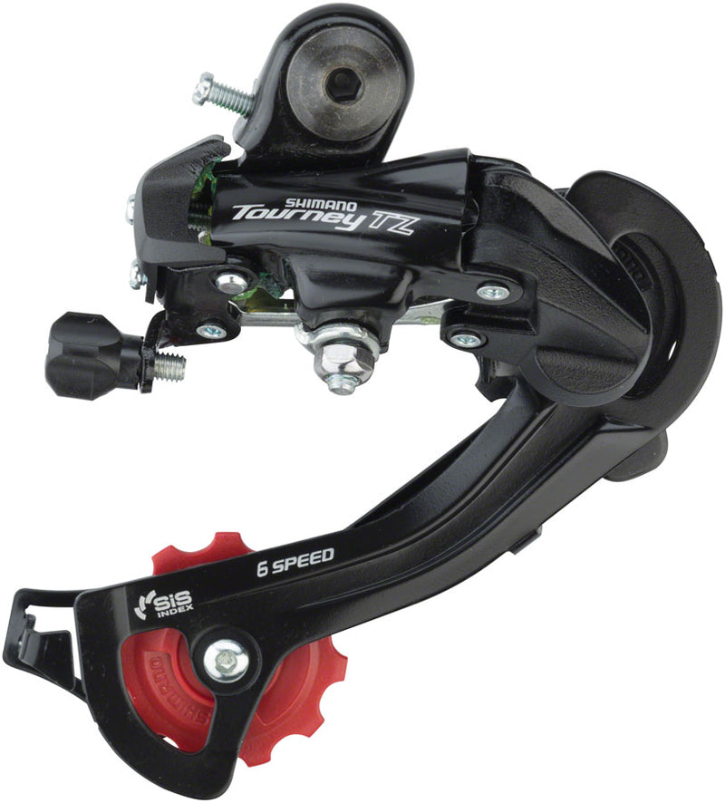 Load image into Gallery viewer, Shimano Tourney RD-TZ500 Rear Derailleur - 67 Speed Long Cage BLK Shimano Rear Direct Mount