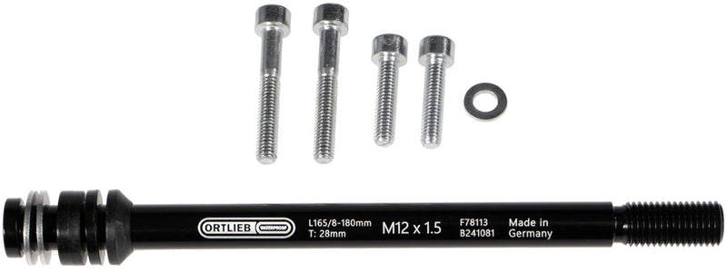 Load image into Gallery viewer, Ortlieb Thru Axle M6-Connector - 1.5mm Black