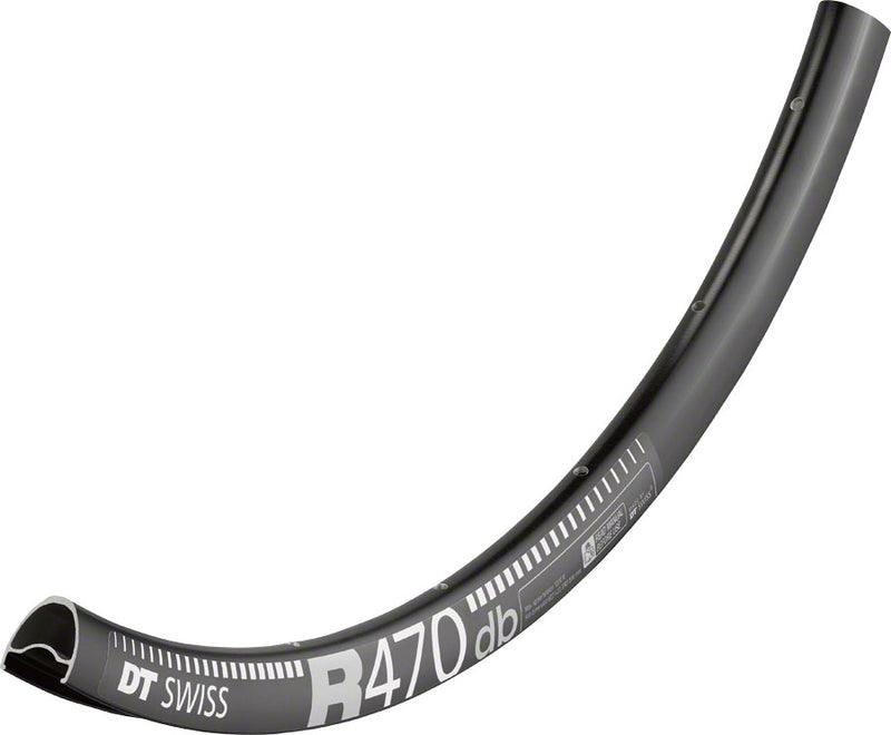 Load image into Gallery viewer, DT Swiss R 470 Rim - 700 Disc Black 32H