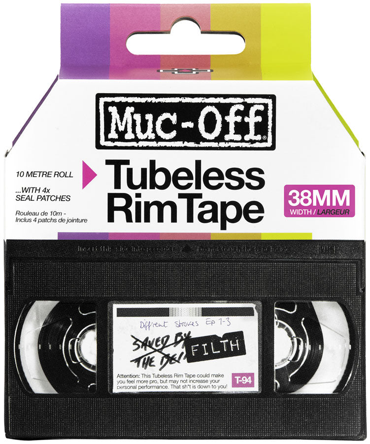 Load image into Gallery viewer, Muc-Off Rim Tape 10m Roll - 38mm Boxed