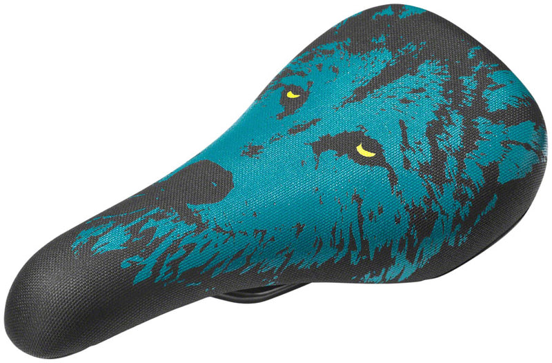 Load image into Gallery viewer, Odyssey Aitken Nightwolf BMX Seat - Rail Billiard Green