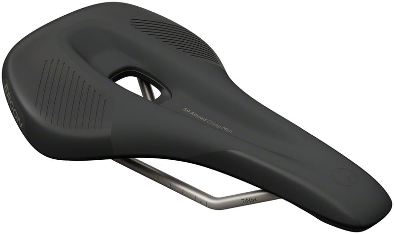 Load image into Gallery viewer, Ergon SR Allroad Comp Saddle - TiNox SL Black Men's Medium/Large